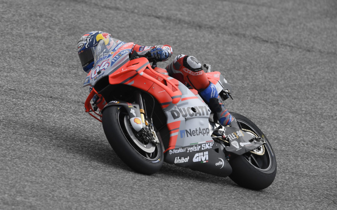 Dovizioso, quinto en Austin, recupera el liderato del Mundial.