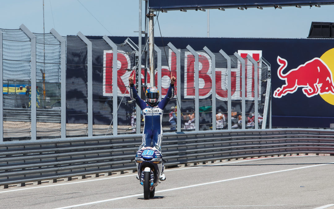 Jorge Martín gana en Austin y es líder del mundial