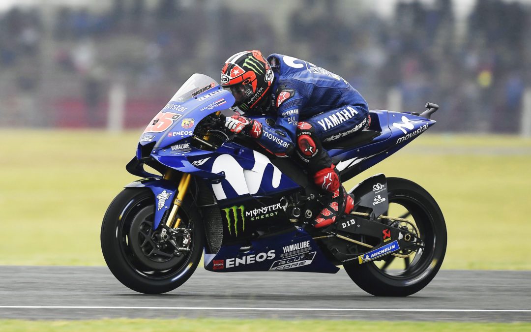 Viñales y Rossi saldrán desde la 3ª y 4ª fila en Termas de Río Hondo