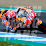 Jerez: el Campéon del Mundo de MotoGP con «las alas mojadas»