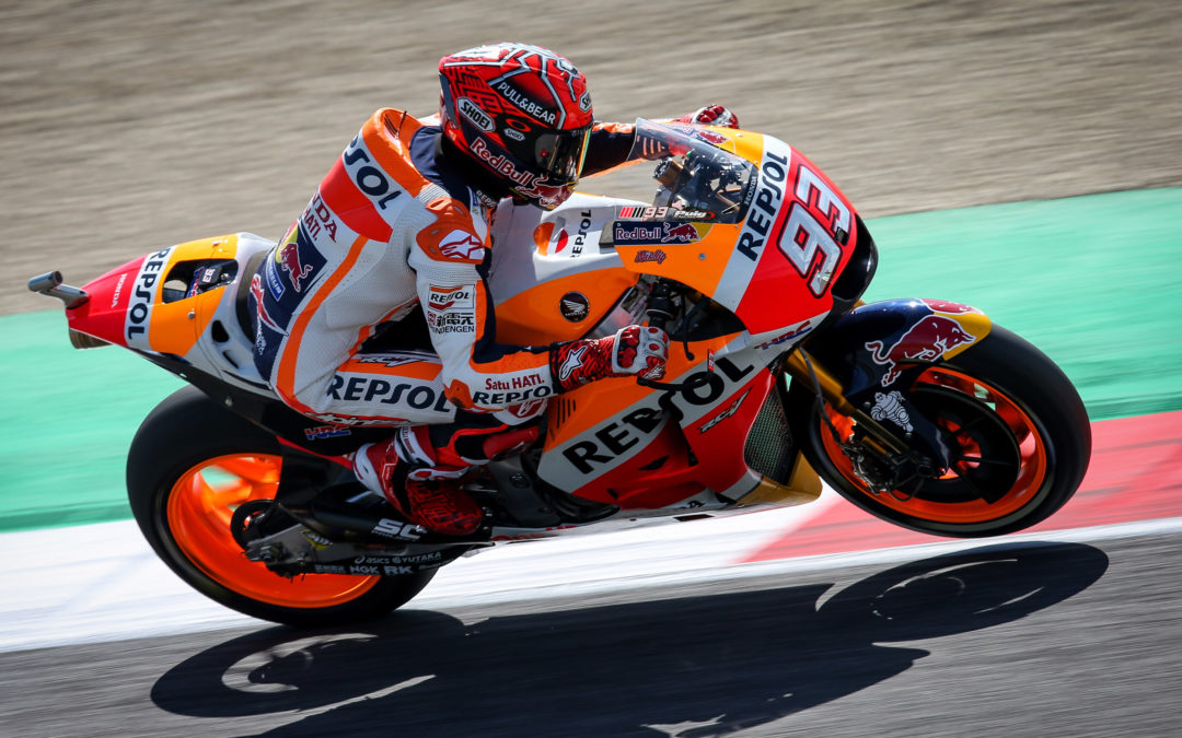 Marc Márquez y Dani Pedrosa analizan el Autódromo de Mugello