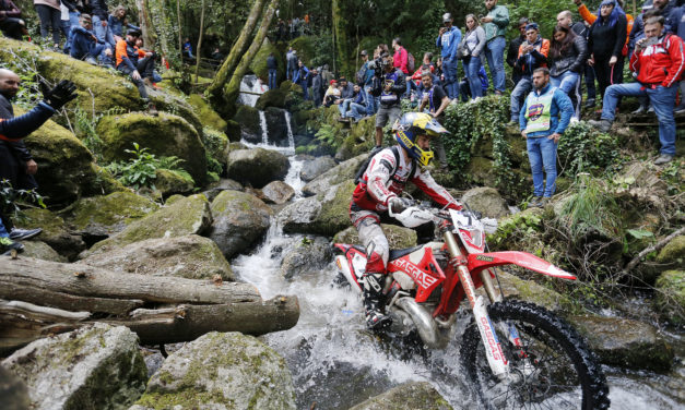 Lars Enöckl y GasGas debutan con éxito en el exigente WESS