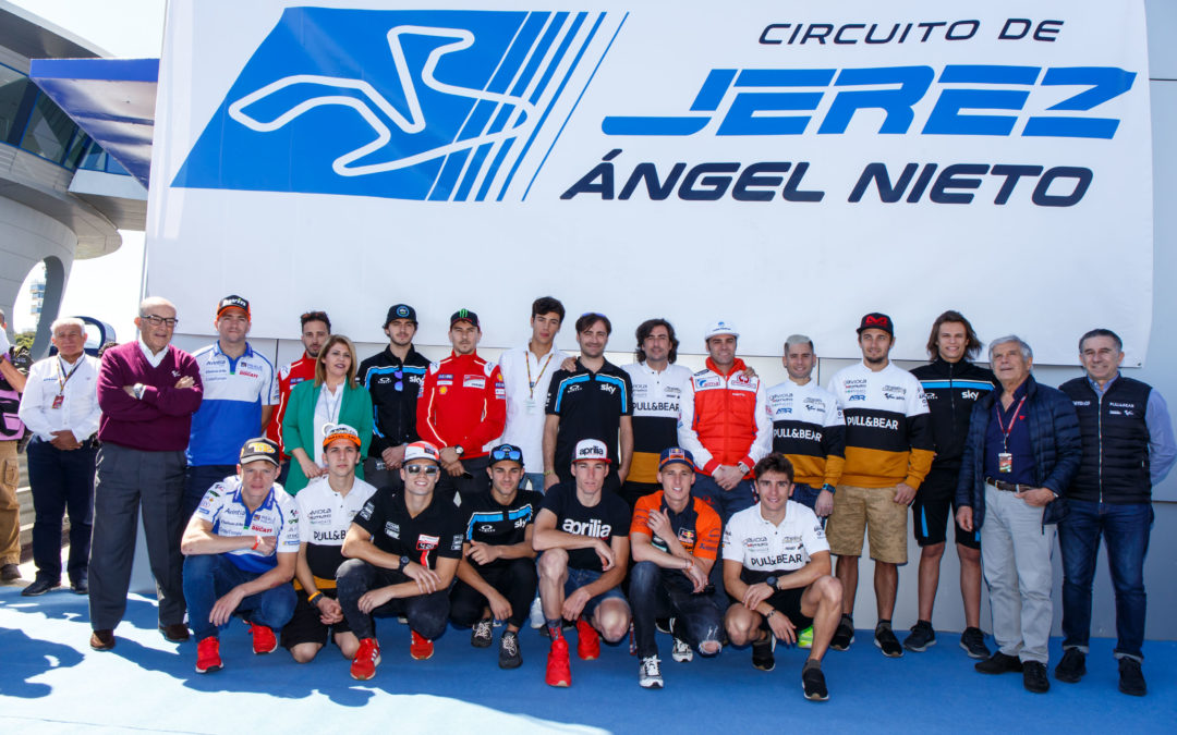 EL CIRCUITO DE JEREZ-ÁNGEL NIETO RINDE HOMENAJE AL PILOTO DE MOTOCICLISMO ESPAÑOL MÁS LAUREADO