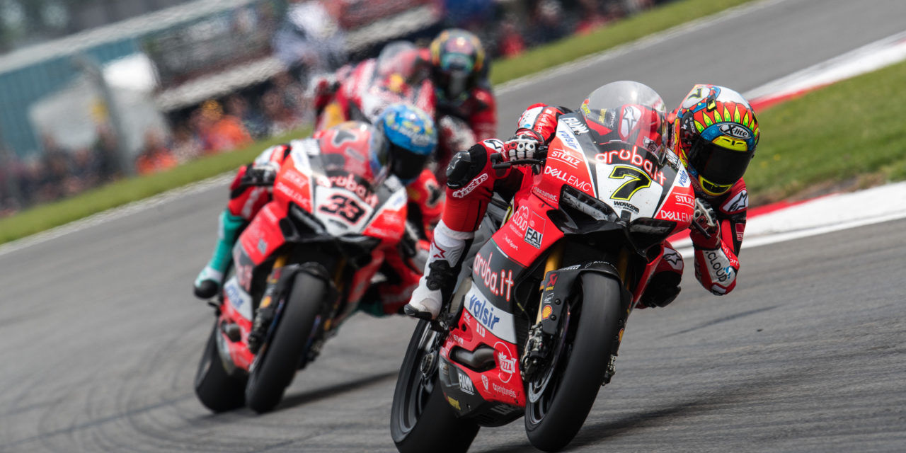 Davies octavo en la carrera 1 en Donington con el Racing Aruba.it – Ducati