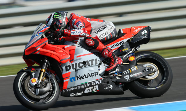 Segunda y tercera fila para los pilotos del Ducati Team en Jerez.