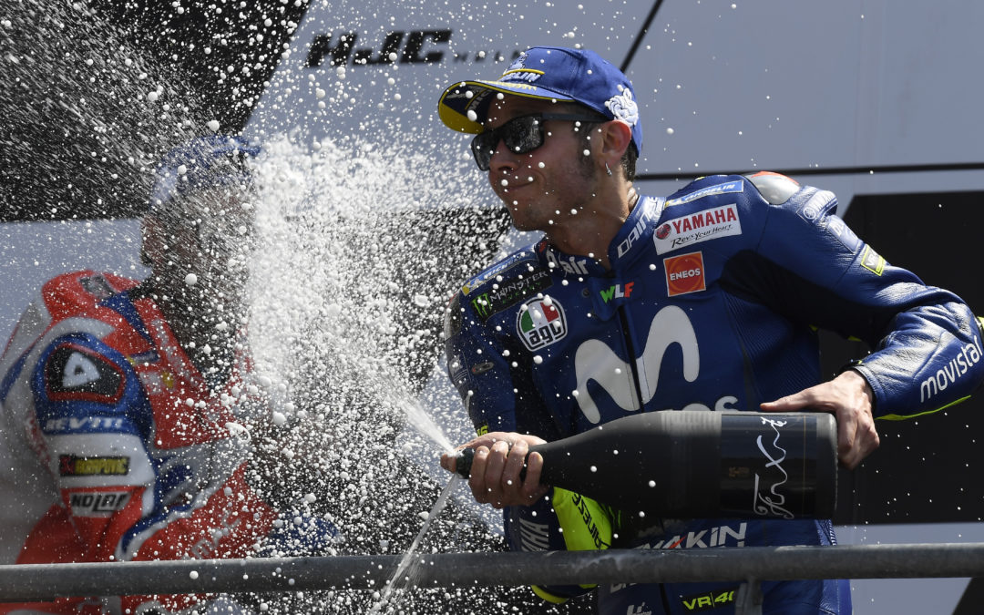 Rossi sube al podio en Le Mans