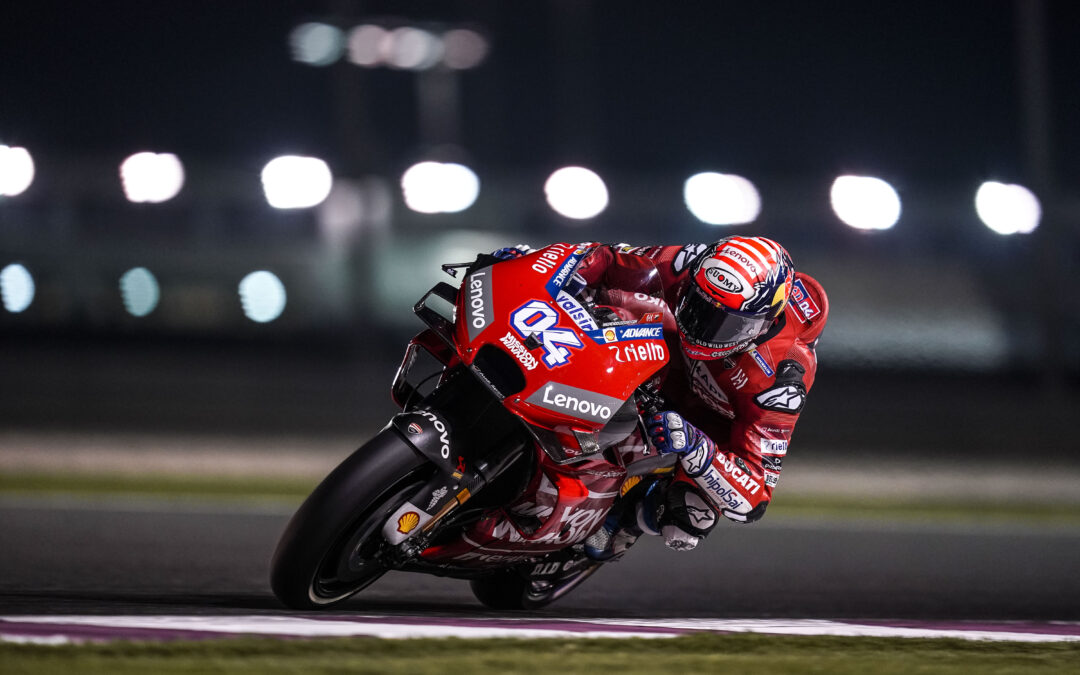 El Mission Winnow Ducati cierra la primera jornada de test en Qatar con Dovizioso tercero y Petrucci cuarto