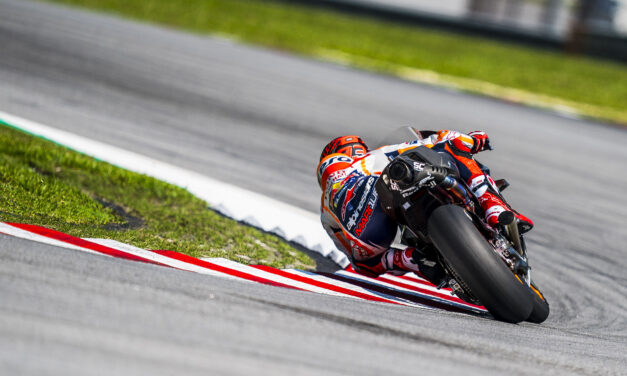 Productivo segundo día de Marc Márquez