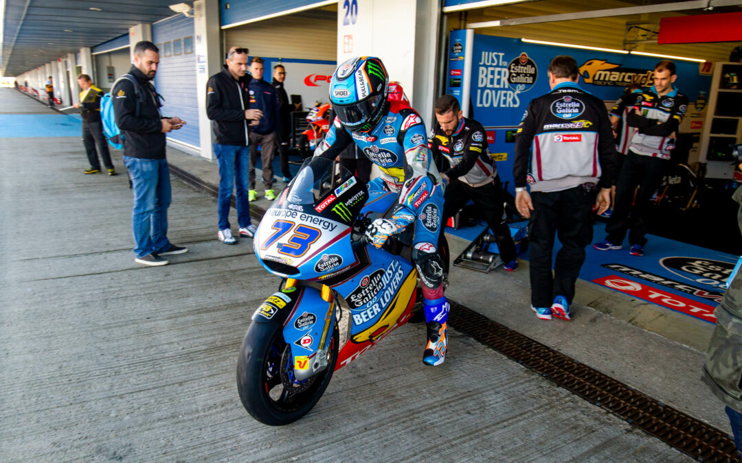 Equipos del mundial de Moto2 y Moto3 rodarán lunes y martes de la semana próxima en el Circuito de Jerez-Ángel Nieto