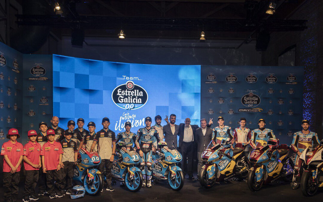 Estrella Galicia 0,0 presenta sus pilotos y equipos de motociclismo 2019, unidos por una misma ilusión
