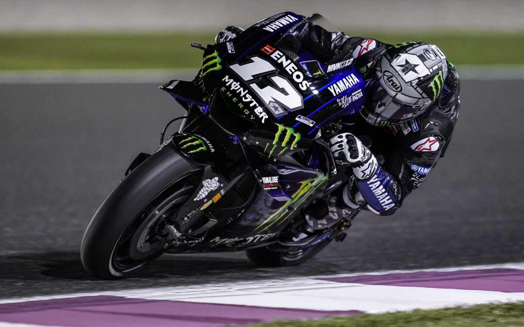 El MONSTER ENERGY YAMAHA MOTOGP lidera el primer día de test Qatar