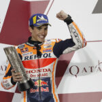 Marc Márquez inaugura el Mundial 2019 en el podio