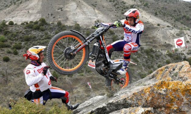 Victoria de Toni Bou en el inicio del Nacional de Trial 2019