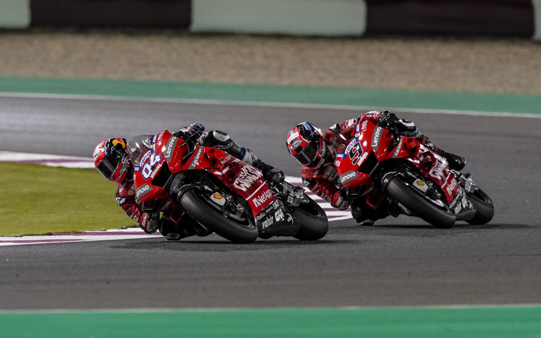 La espera ha terminado: el Mission Winnow Ducati ya está listo con Dovizioso y Petrucci