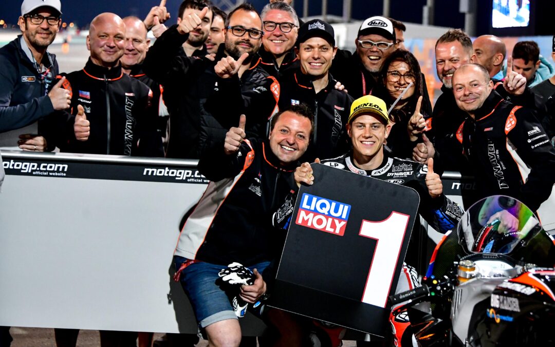 La primera Pole position para Schrötter después de la sesión de calificación para el Gran Premio de Qatar