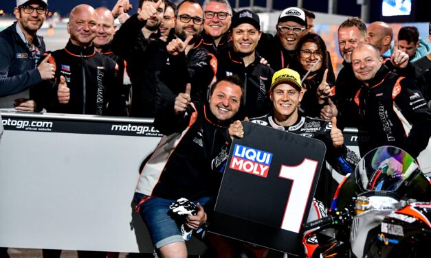 La primera Pole position para Schrötter después de la sesión de calificación para el Gran Premio de Qatar