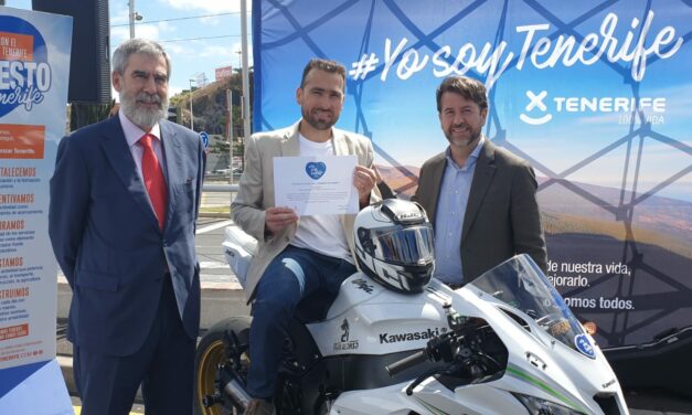 Fran Alonso, embajador de Tenerife en el Campeonato de España Cetelem de Superbike.