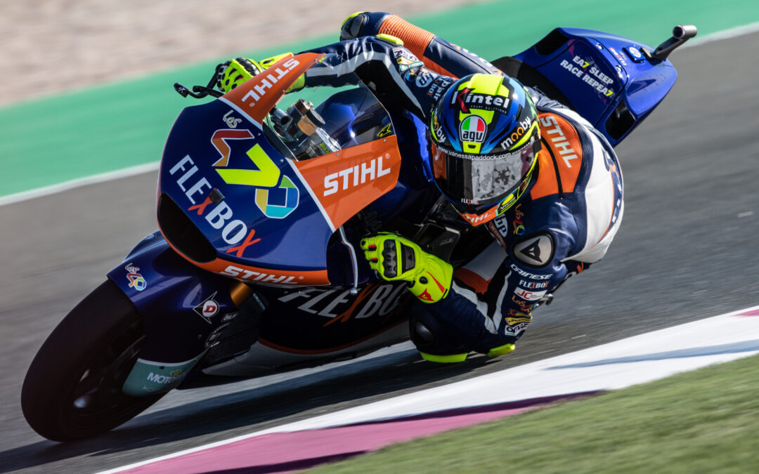 Baldassarri lidera el primer día en Qatar en Moto2