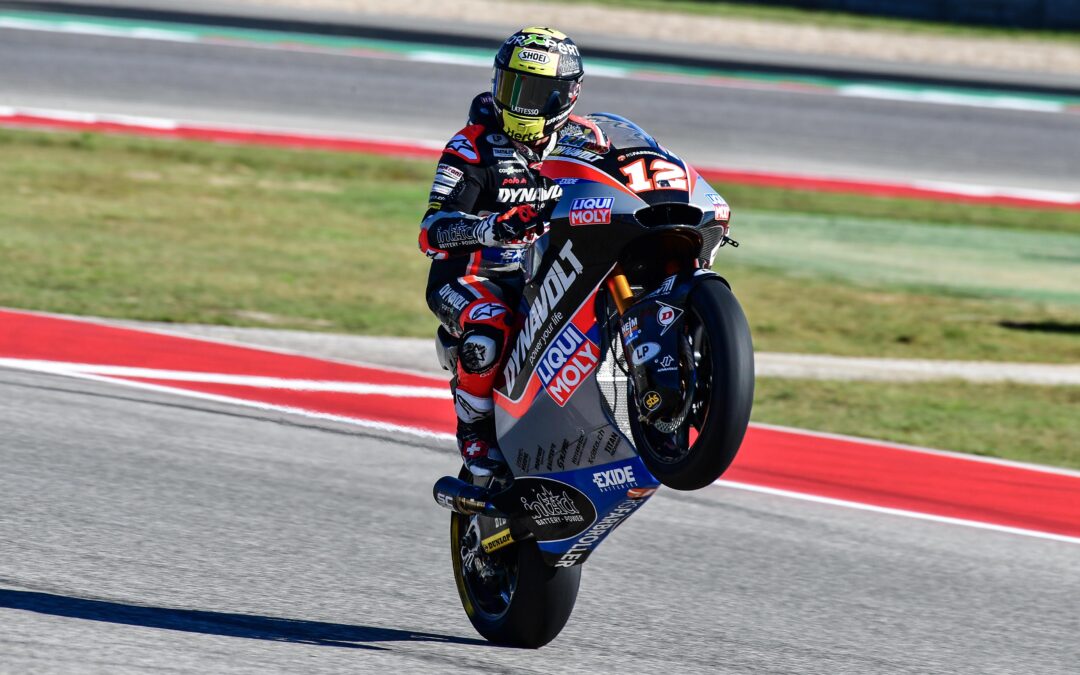 Doble victoria Dynavolt Intact GP en Austin, Thomas Lüthi y Marcel Schrötter