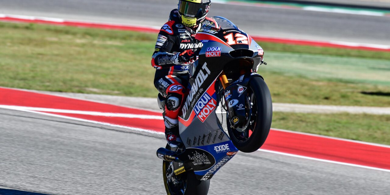 Doble victoria Dynavolt Intact GP en Austin, Thomas Lüthi y Marcel Schrötter