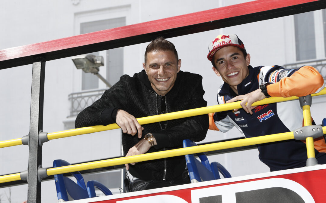 ¡Joaquín y Marc Márquez por fin se conocen!