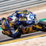 Krummenacher vuelve al Campeonato WorldSSP con la victoria en Aragón