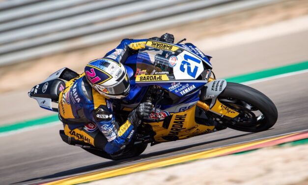 Krummenacher vuelve al Campeonato WorldSSP con la victoria en Aragón