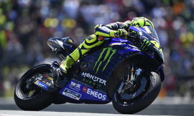 Rossi y Maverick llegan a Jerez
