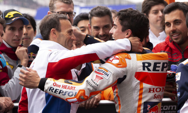 Alberto Puig: “Fue especial para mí estar en el podio con Marc”