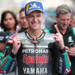 Histórica pole de Fabio Quartararo en Jerez y la segunda plaza de Morbidelli (Petronas Yamaha SRT)