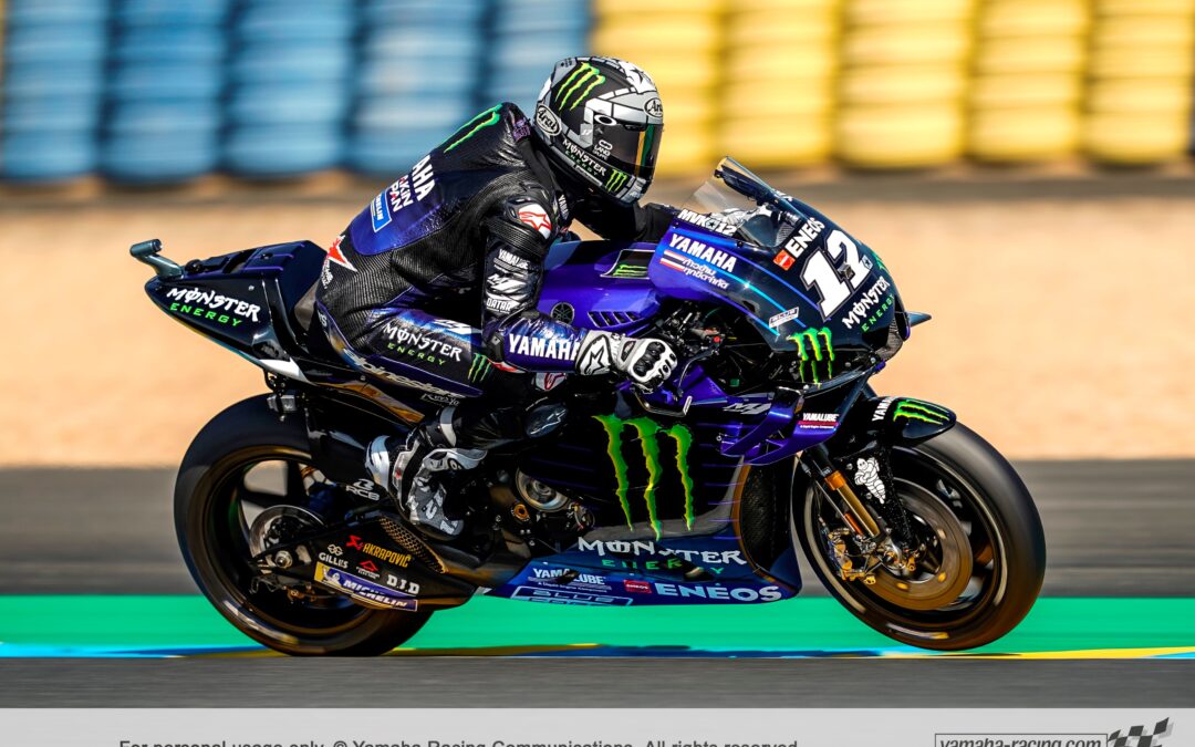 Viñales y Yamaha marcan el ritmo en Le Mans