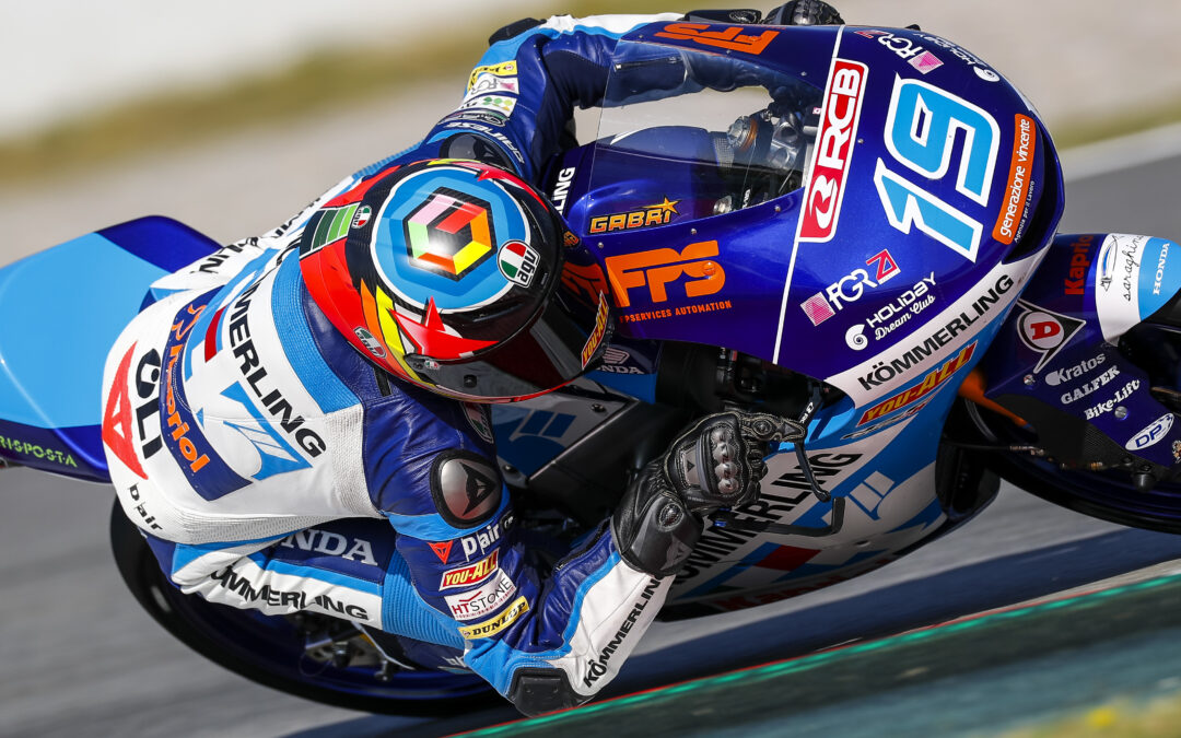 Gabri Rodrigo consigue la pole en Moto3 en Montmeló