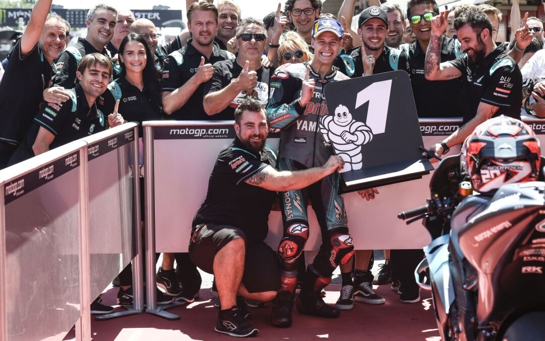 Fabio Quartararo consigue la pole en Barcelona con Yamaha