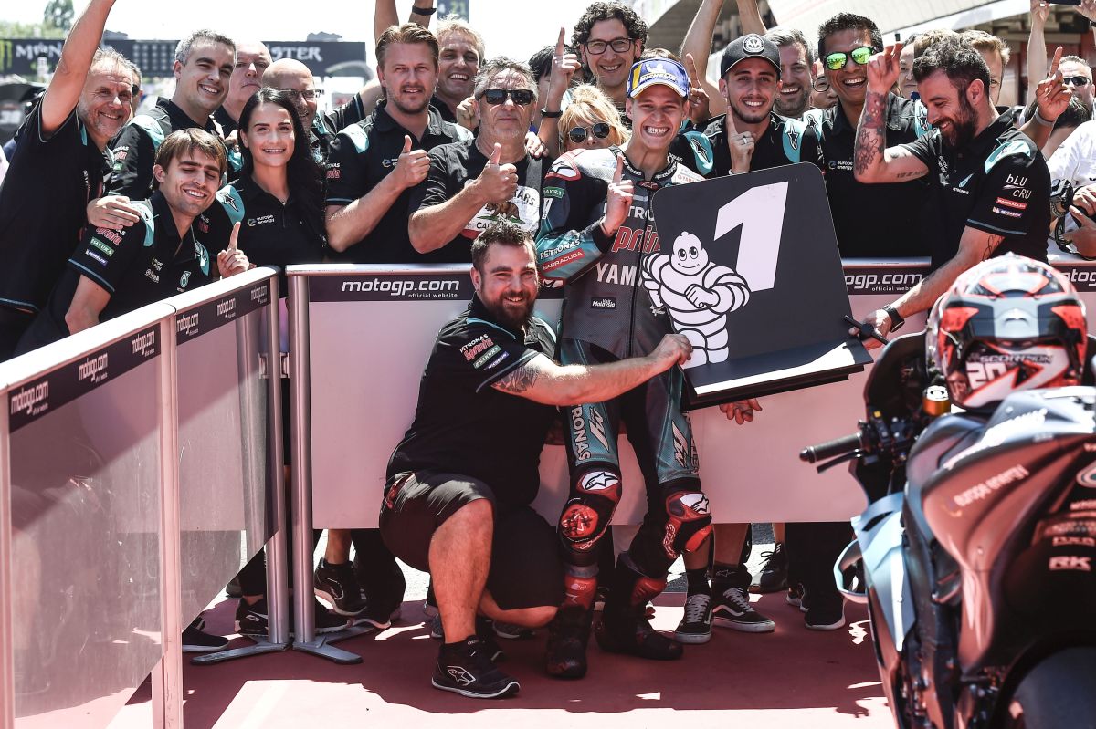 Fabio Quartararo consigue la pole en Barcelona con Yamaha ...