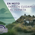 En moto también cuidamos el planeta