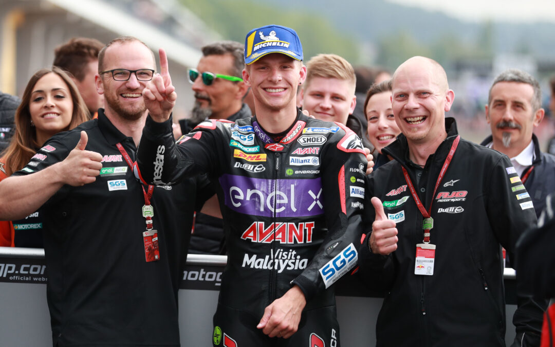 Primera carrera de MotoE ganada por Niki TUULI