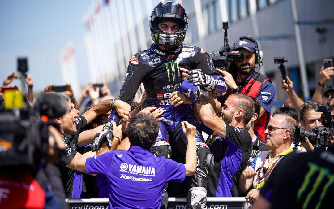 Viñales y Rossi ansiosos por llegar a Sachsenring a repetir victoria