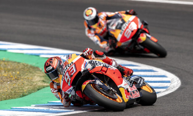 Marc Márquez y Jorge Lorenzo, juntos de nuevo en Silverstone