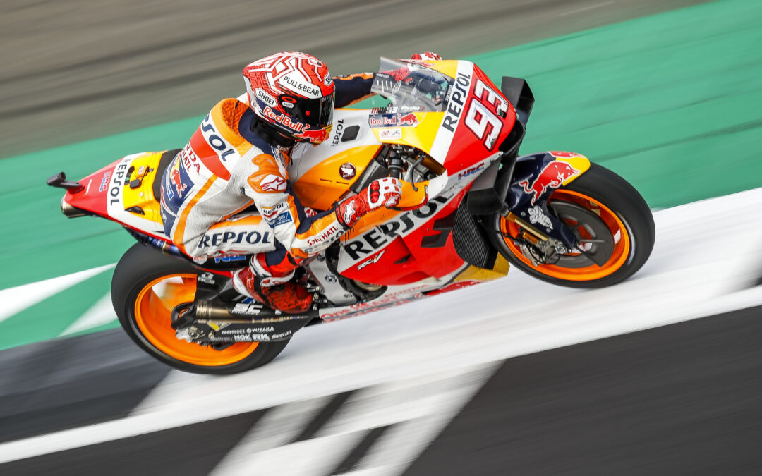 Marc Márquez es segundo el primer día en Silverstone