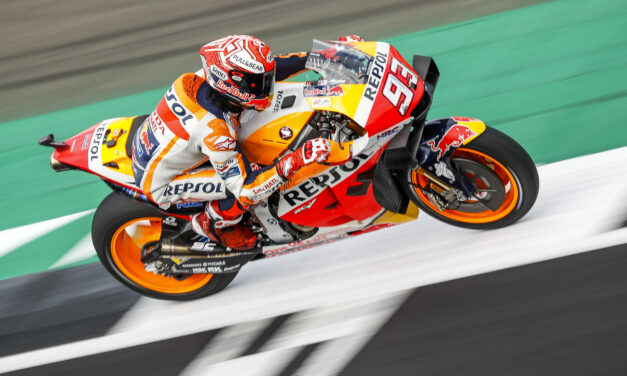 Marc Márquez es segundo el primer día en Silverstone