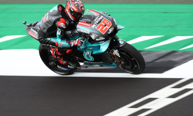 Excelente inicio en Silverstone para Quartararo y Morbidelli