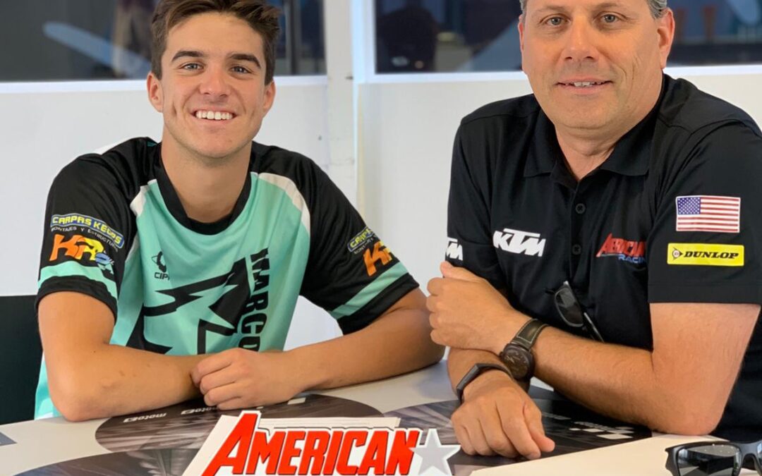 Marcos Ramírez se une al equipo de carreras de Estados Unidos en 2020