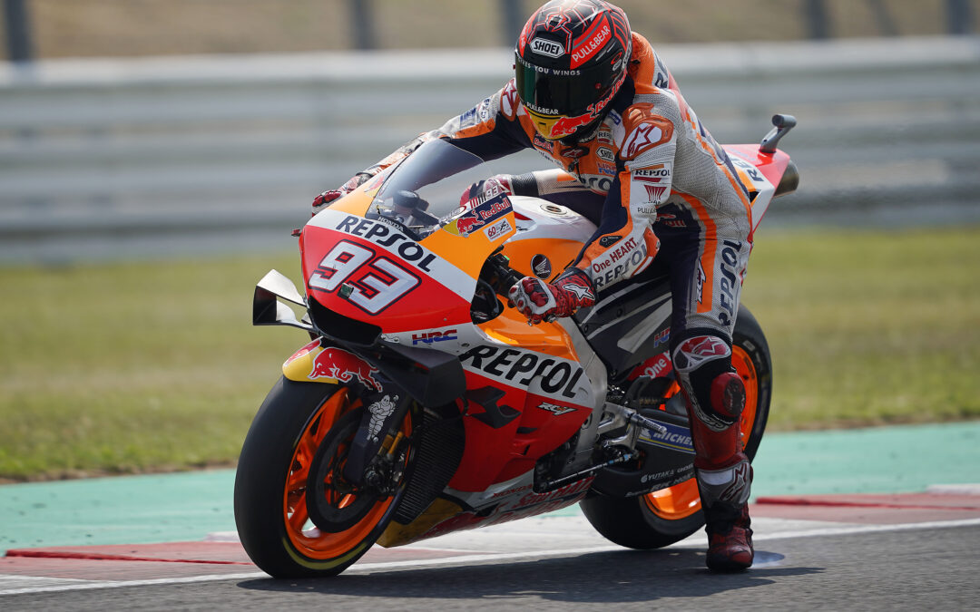 El equipo Repsol Honda completa un productivo entrenamiento en Misano