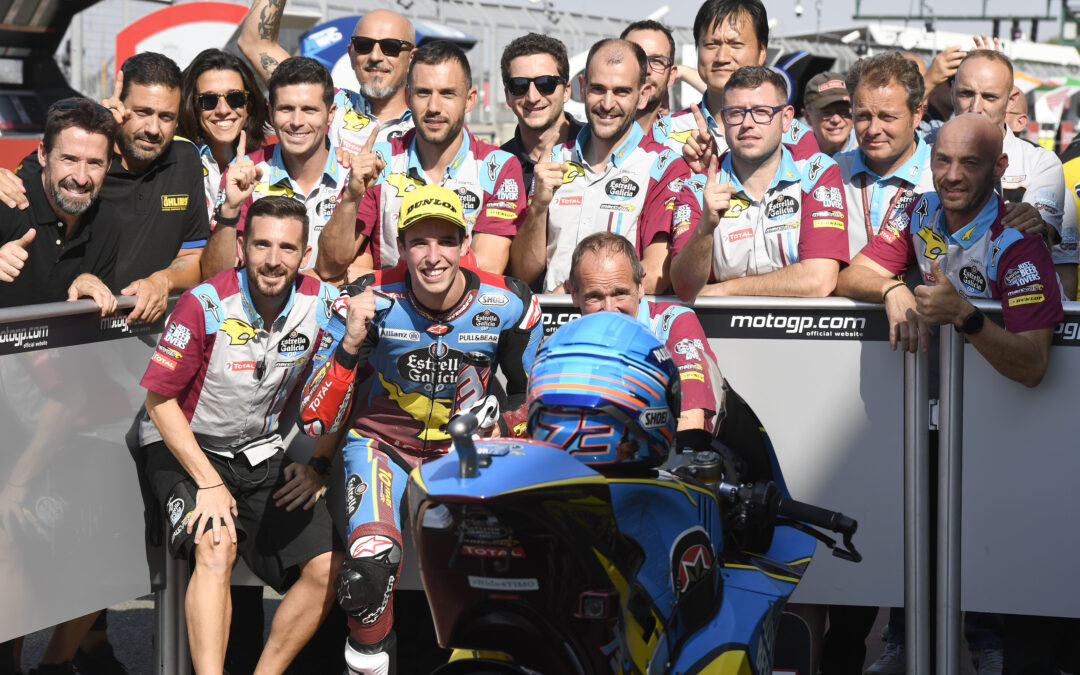 Alex Márquez se lleva una ‘Pole’ de récord en Silverstone