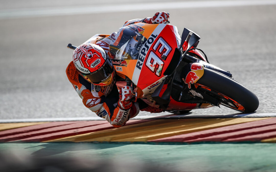 Marc Márquez vuela en MotorLand