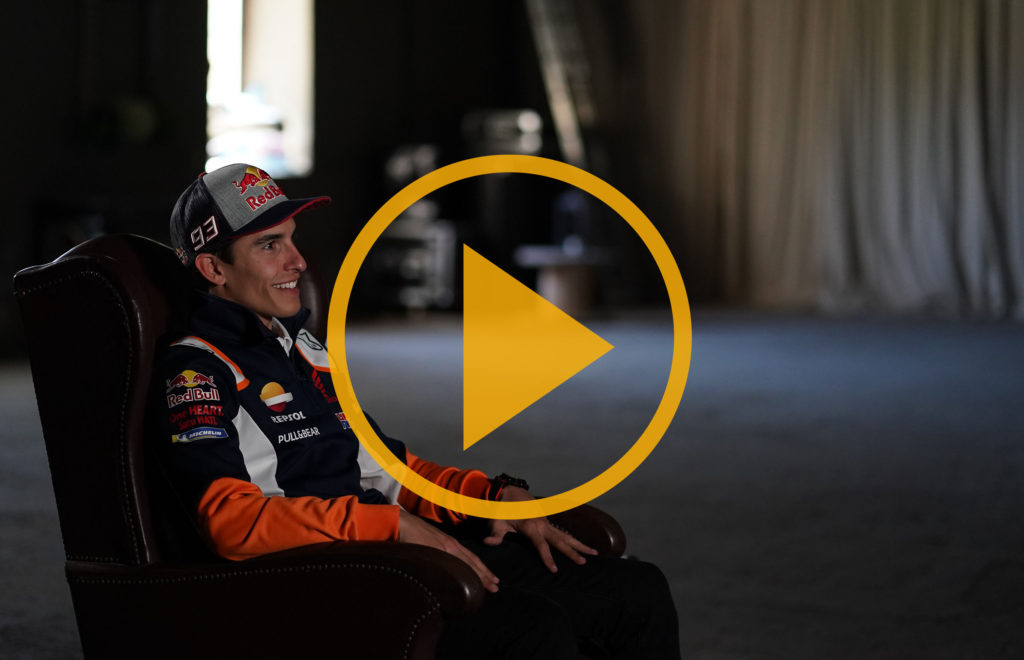 Marc Márquez descubre las leyendas escondidas