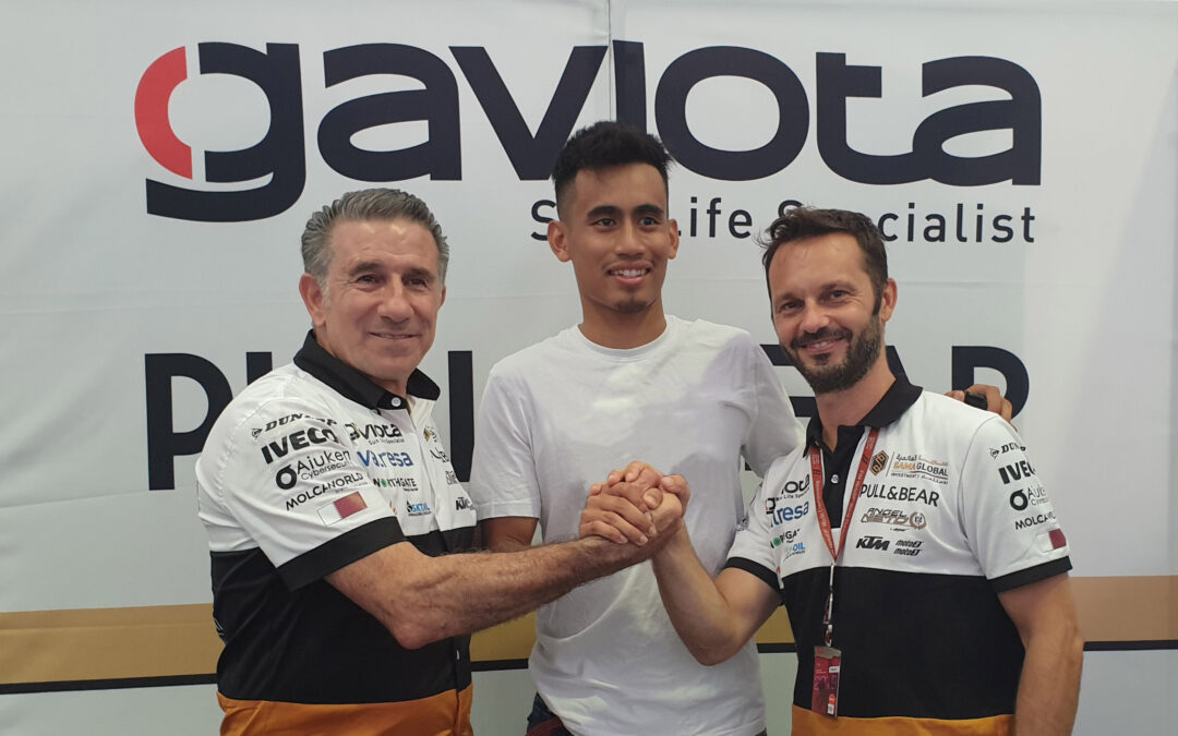 HAFIZH SYAHRIN VUELVE A MOTO2 CON EL ÁNGEL NIETO TEAM