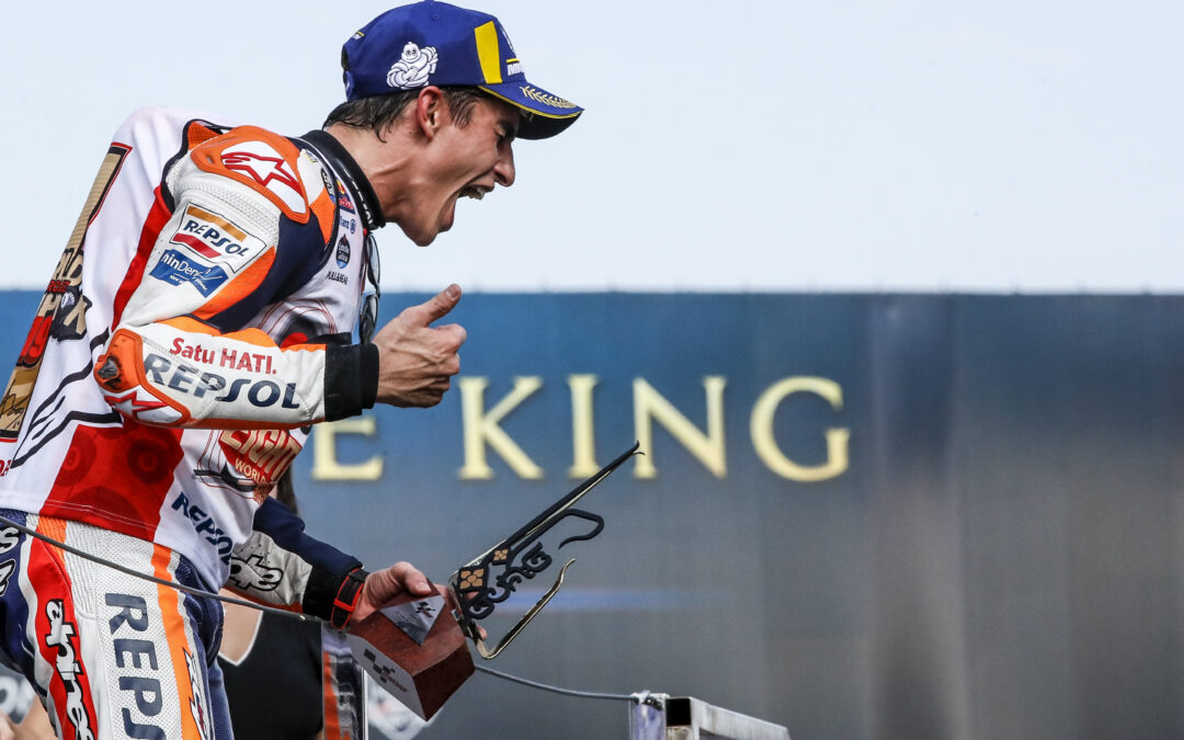 Marc Márquez celebrará el título en casa de Honda
