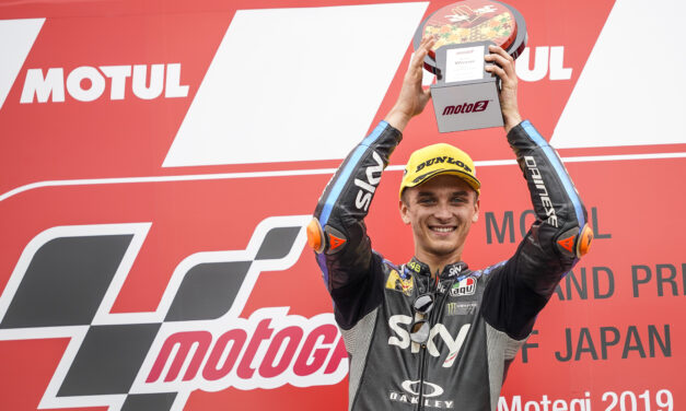 LUCA MARINI GANA EL GRAN PREMIO DE JAPÓN DE MOTO2
