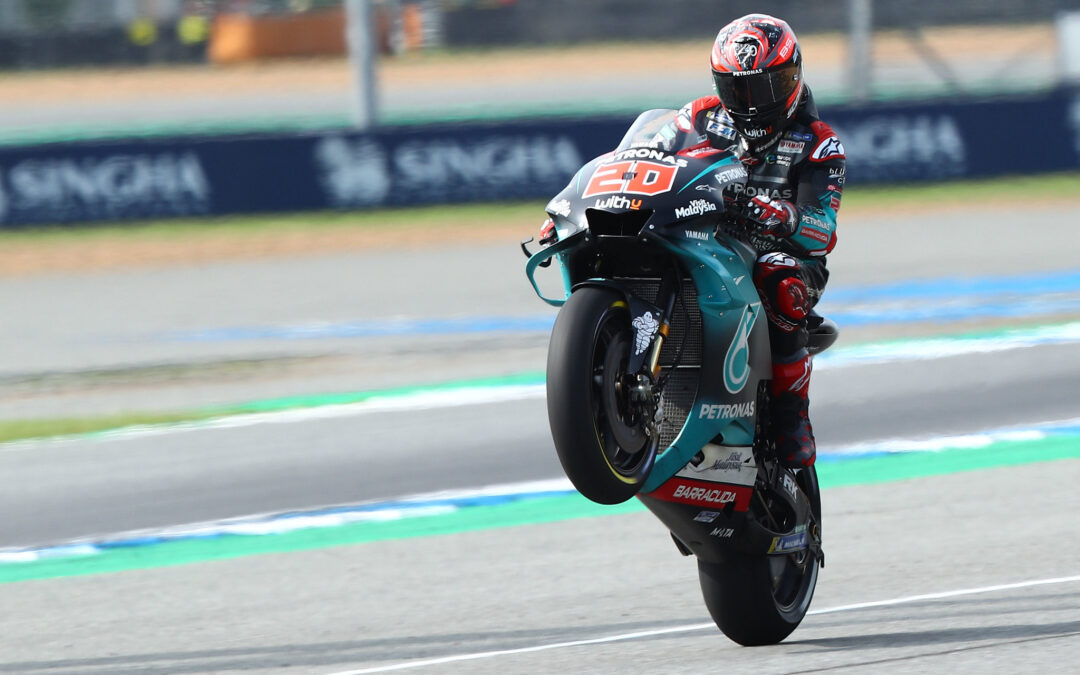 Fabio Quartararo fenomenal con la cuarta pole en el GP de Tailandia